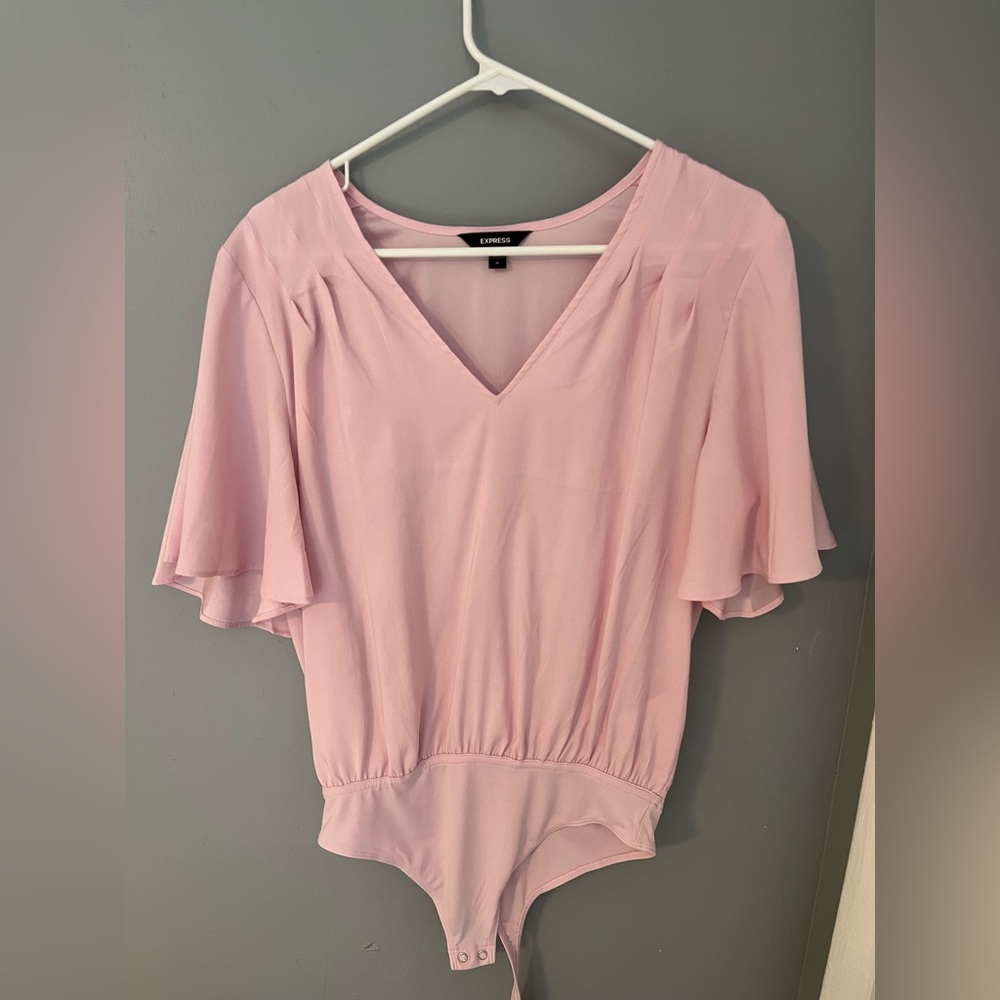 Pink Express Bodysuit, Size M